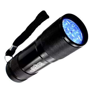 HQRP UV 365nM LED Ultra Violeta Negro Luz Vaseline Uranio Vidrio Detector - Imagen 1 de 4