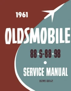 1961 Oldsmobile Delta 88 98 Shop Service Repair Manual Book Engine Drivetrain OE - Picture 1 of 1