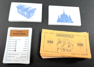 Monopoly Disney Frozen II 2 Replacement Cards and Money - Complete Set - Picture 1 of 5
