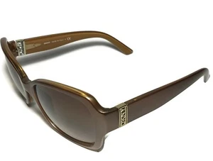 NUEVAS GAFAS DE SOL DKNY Donna Karan Marrón Logotipo Hechas en Italia DY4111 + ESTUCHE - Imagen 1 de 7
