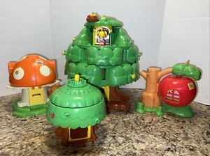 2004 Koeda-Chan Treena Large Tree House & 3 Small Houses (Mushroom, Apple, Tree) - Picture 1 of 20