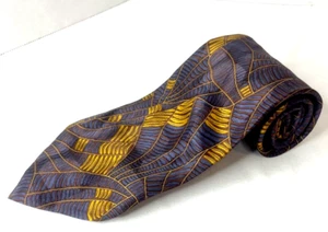 An Alyssa Layne Design Men Necktie Tie 100% Silk Abstract Hand Made - Picture 1 of 9
