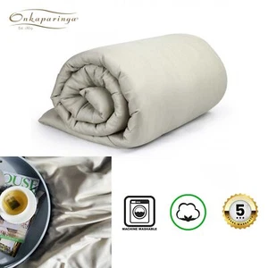 Revitasleep Weighted Blanket Oatmeal by Onkaparinga - 3kg, 5kg, 7kg & 9kg Choice - Picture 1 of 3