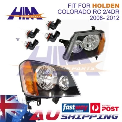 Front Head Light Lamp Set For Holden Colorado RC 2/4DR 2008 2009 2010 2011 2012 - image 1 of 4