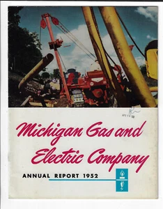 1952 Michigan Gas and Electric Company Annual Report - Imagen 1 de 2