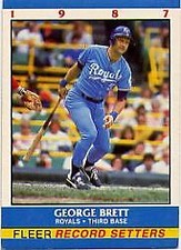 1987 Fleer Record Setters Baseball Card Pick