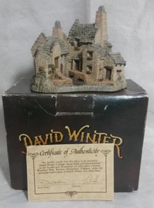 Vtg 1983 David Winter Cottage Fisherman's Wharf in Box & COA - Picture 1 of 12