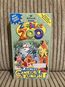 Zoobilee Zoo Zooble’s Campout Tonight VHS Tape Hallmark - Picture 1 of 2