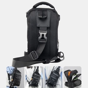 Für Angelausrüstung Angeln Sling Bag Rutenhalter Rucksack ABS Schloss Easy Car - Bild 1 von 9