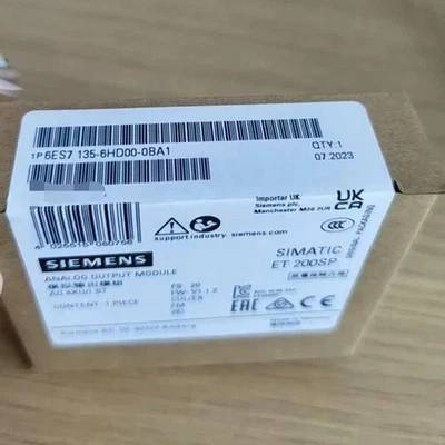 Siemens New In Box 6ES7135-6HD00-0BA1 / 6ES7 135-6HD00-0BA1 PLC Module - Image 1 of 2