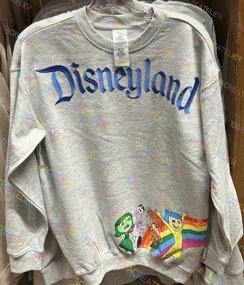 Disneyland Resort Pixar Inside Out 2 Pullover Sweatshirt New 2025 *All Sizes* - Image 1 of 2