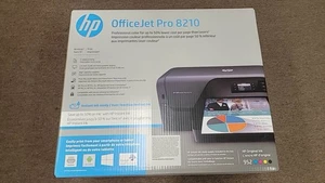 HP OfficeJet Pro 8210 Inkjet All-In-One Printer - Black (D9L64A) - Picture 1 of 2