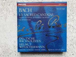 BACH 13 Heilige Kantaten HELMUT WINSCHERMANN BOX 5 CD NICHT AUFFINDBAR - Bild 1 von 1