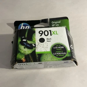 NEW GENUINE - HP 901XL BLACK INK CARTRIDGE - CC654AN - Sealed Box 2024 - Afbeelding 1 van 2