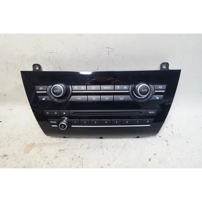BMW F15 X5 F16 X6 2014-2019 unidad principal de radio control de clima panel frontal OEM Foto 1 de 4