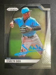 Jesus Caba Signed Card 2025 1st Panini Prizm In Person IP Autograph Auto - Picture 1 of 2