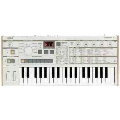 KORG microKORG S MK-1S Analog Synthesizer Vocoder 37 Tasten Keyboard NEU - Bild 1 von 4