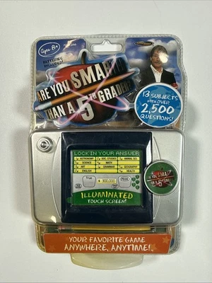 Are You Smarter Than a 5th Grader Hand Held Electronic Game 2007 New/Sealed - Image 1 of 4