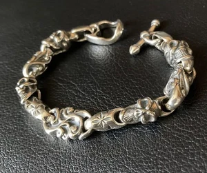 BWL Multi-Link Bracelet Gabor Travis Walker Sterling Gear #0801 - Picture 1 of 14