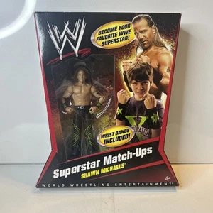 Mattell WWE Superstar Match-Ups Shawn Michaels mit Armbändern - versiegelt - Bild 1 von 2