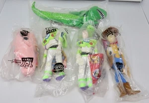 Disney Pixar 1995 Toy Store Pals: Woody, Buzz, Buzz, Hamm, Rex: Burger King sellado - Imagen 1 de 5