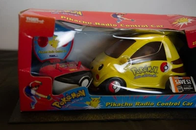 NEW Vintage Pokémon Pikachu Electronic Remote Control Car Unopened Box w/min dmg - Image 1 of 4