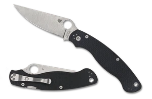 Spyderco Knives Military 2 Sprint Run C36CFP2 Carbon Fiber CPM S90V Pocket Knife - Picture 1 of 4
