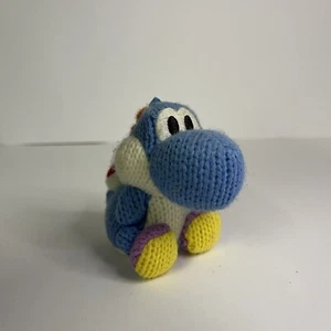 Nintendo Amiibo - Light-Blue Yarn Yoshi - Yoshi's Woolly World (2018) - Picture 1 of 4