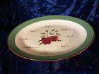 Home Interiors Apple Orchard Collection 16 1/2" Serving Platter 2" deep