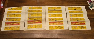 VINTAGE BOXCAR LABELS FOR HO SCALE TRAINS January 1949 Model Railroader 4 sheets - Picture 1 of 6