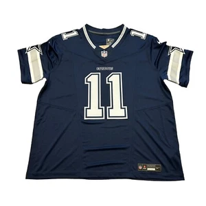 MAGLIA CALCIO NUOVA CON ETICHETTE $175 DALLAS COWBOYS MICAH PARSONS BLU SUL CAMPO XXL (7) - Foto 1 di 6