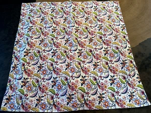 IKEA ALVINE GAVA PILLOW COVER SHAM 20” SQUARE FLORAL - Picture 1 of 4