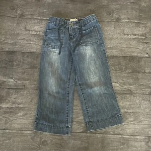 Girl’s Old Navy Capri Jeans Size 12 Wide Leg - Picture 1 of 3