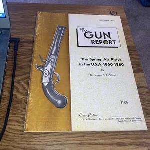 The Gun Report Magazine September 1975, Spring Air pistol in the USA, 1860-1880 - Imagen 1 de 4