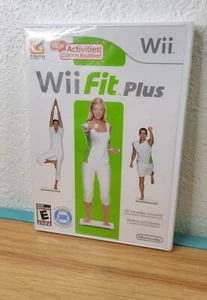 Wii Fit Plus wii (Nintendo Wii 2009) NEW FACTORY SEALED Free Shipping - Picture 1 of 9