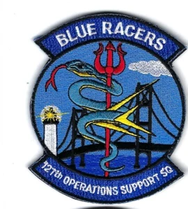 PATCH USAF 127TH OPERATIONS SUPPORT SQ OSS MICHIGAN AIR GUARD D-B2 - Picture 1 of 1