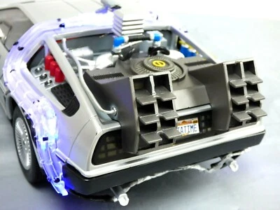 DeLorean 1:15 бриллиант выбрать назад в будущее огни звуки редкая игрушка модель автомобиля - Изображение 1 из 4