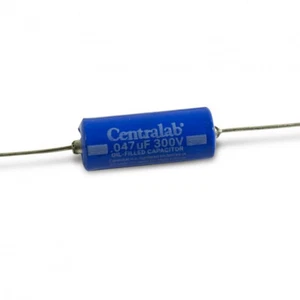 Centralab® PIO Oil Filled Tone Capacitor .047uF 300V - Picture 1 of 4