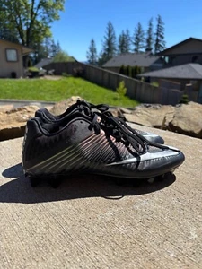Nike Herren Vapor Speed 2 TD Niedrig Fußballschuhe 833403-001 Schwarz Silber Größe 10 - Bild 1 von 10