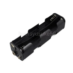 1 Stück AA x 8 doppelseitige Batteriehalterung Etui Box langer Typ mit 9 V Batterieknopf - Bild 1 von 2