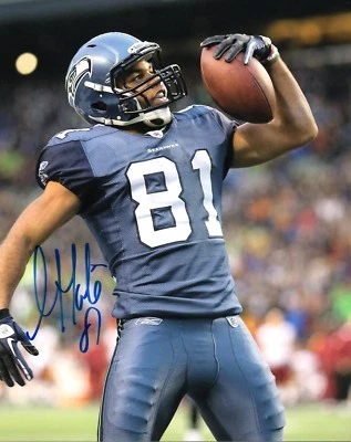 Golden Tate Autographed Signed AUTO 8x10 Photo #5 Seattle Seahawks - Image 1 of 2