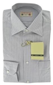 Luigi Borrelli Gris Claro Camisa 15.75/40 - Imagen 1 de 4