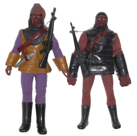 PLANET OF THE APES MEGO LOT ALL ORIGINAL General URSUS URKO & SOLDIER APE FIGURE Cover
