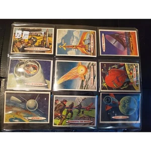 1957 Topps Space Cards Complete 88 Card Set EX - Picture 1 of 11