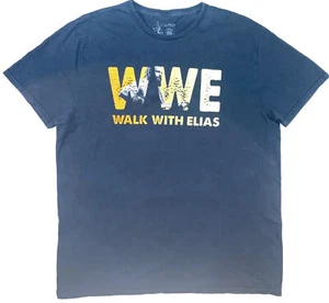 WWF WWE Walk With Elias Slam Crate LootCrate Black Short Sleeve Men's Size: XL - Picture 1 of 10