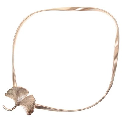  Cintura elastica in metallo Cintura elegante da donna Cintura decorativa - Immagine 1 di 4