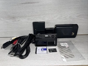 Sony DSC-T900 CyberShot Digital Camera 12.1MP CCD Camera 100% Working-Black - Bild 1 von 11