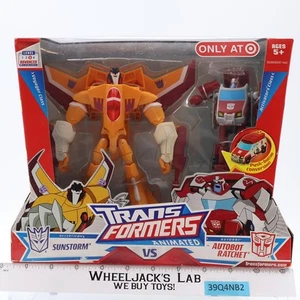 Sunstorm vs Ratchet Transformers Animated Target Exclusive Hasbro NEU SEALED - Bild 1 von 4