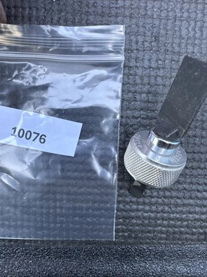 Sears Craftsman USA MADE Nos Thumb Finger Bit Driver 1/4” SILVER 41380 Spinner - Image 1 of 4