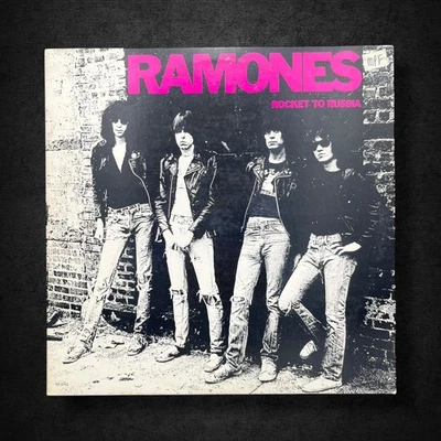 Ramones Rocket To Russia Vinyl First Press Sterling 1977 Sire SR 6042 w/ Insert - Image 1 of 4